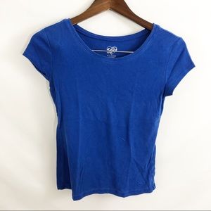 Justice Girls Blue Shirt Size Large 16